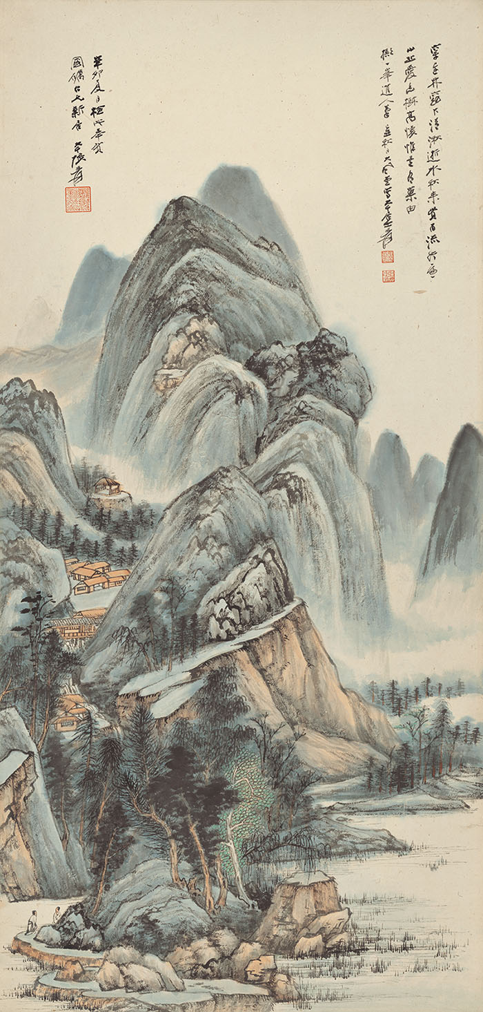 复制字画如何欣赏中国画山水画的美