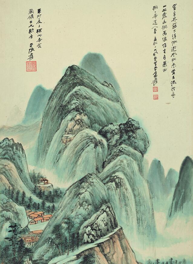 字画扫描如何欣赏中国画山水画的美